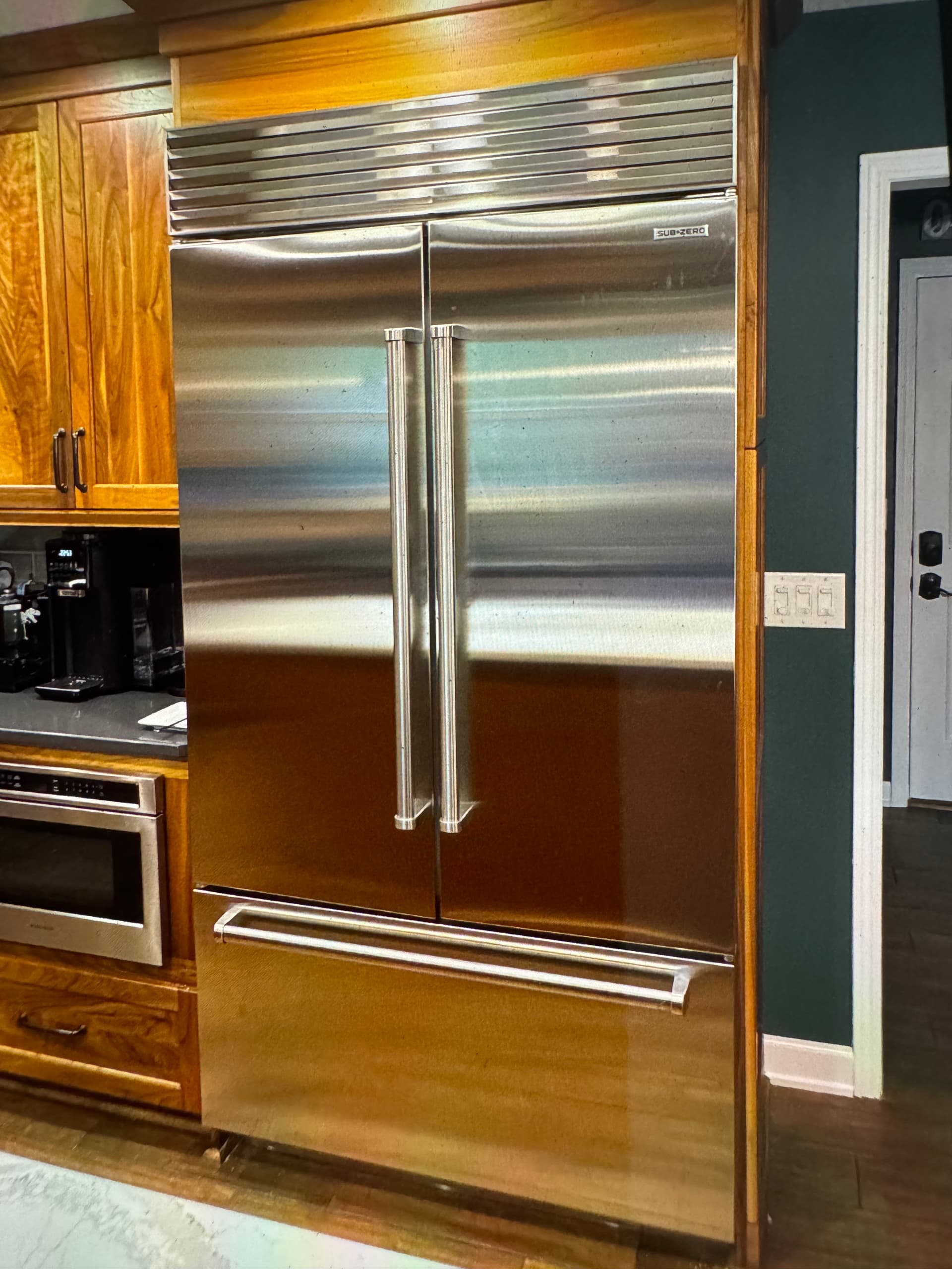 Gallery photos for 42-Inch Sub-Zero Built-In Refrigerator Installation in Johnston: Image #1