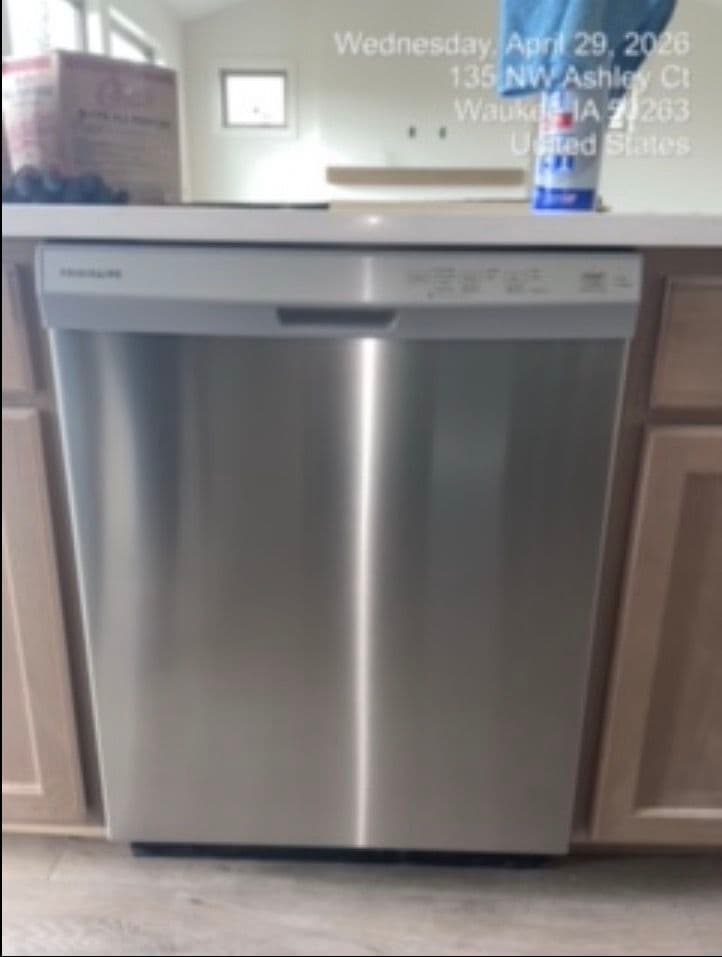 Full Frigidaire Kitchen Appliance Package Installed in Waukee image