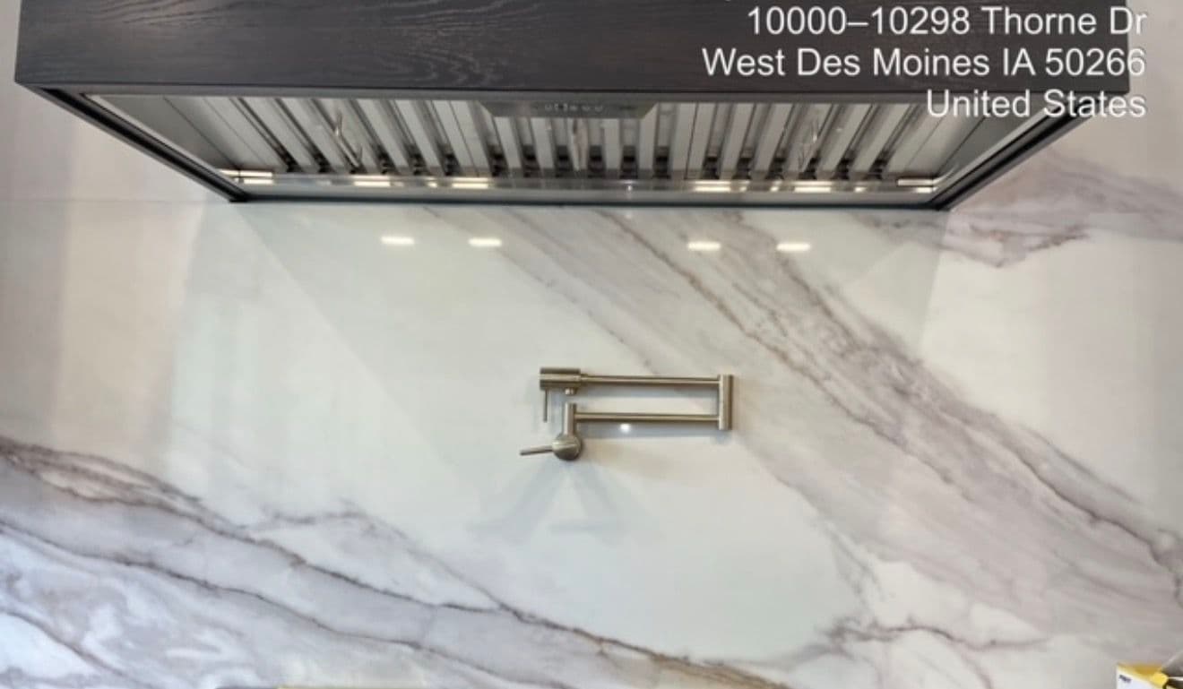 Matte Black GE Café Pro Kitchen Build in West Des Moines