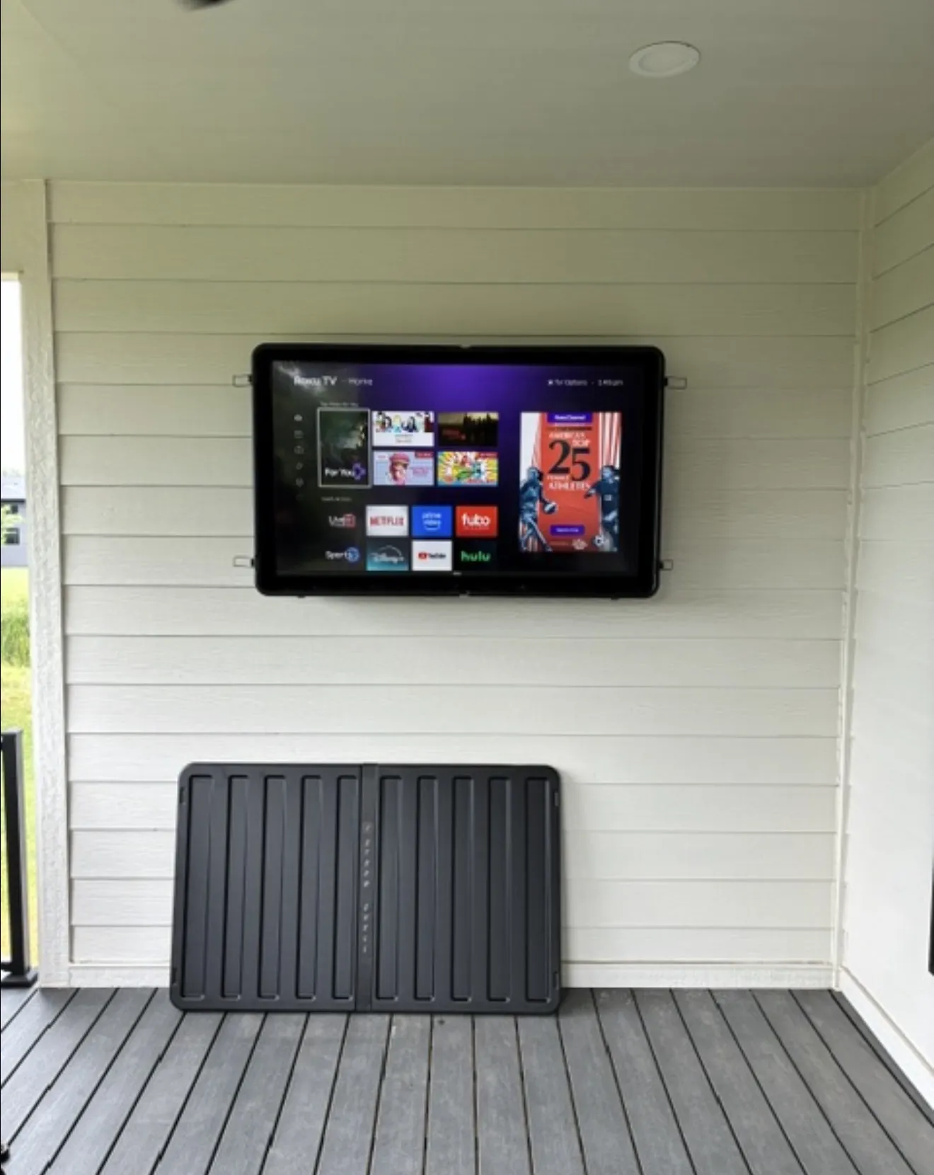 Project Outdoor TV Mount Turns a Patio Into the Best Seat in the House image
