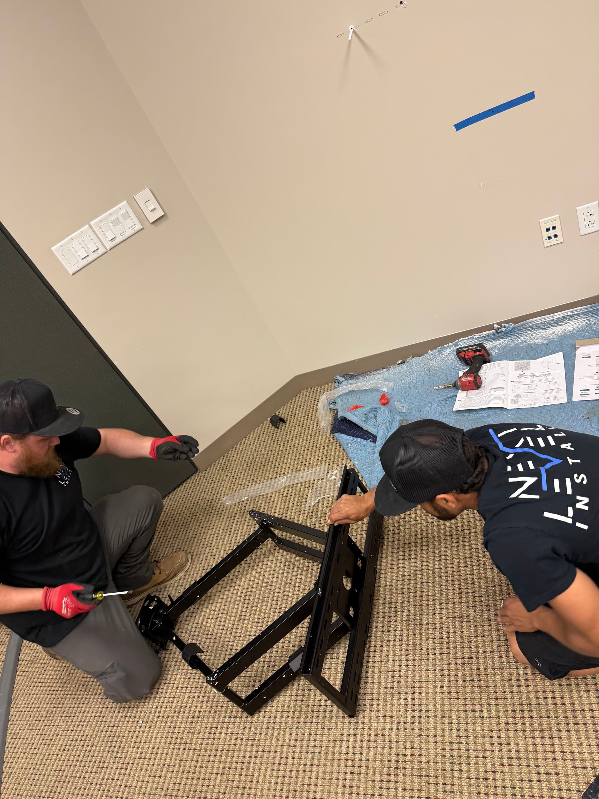 Gallery photos for 100-Inch Vizio Mounted in an Ames Conference Room: Image #3