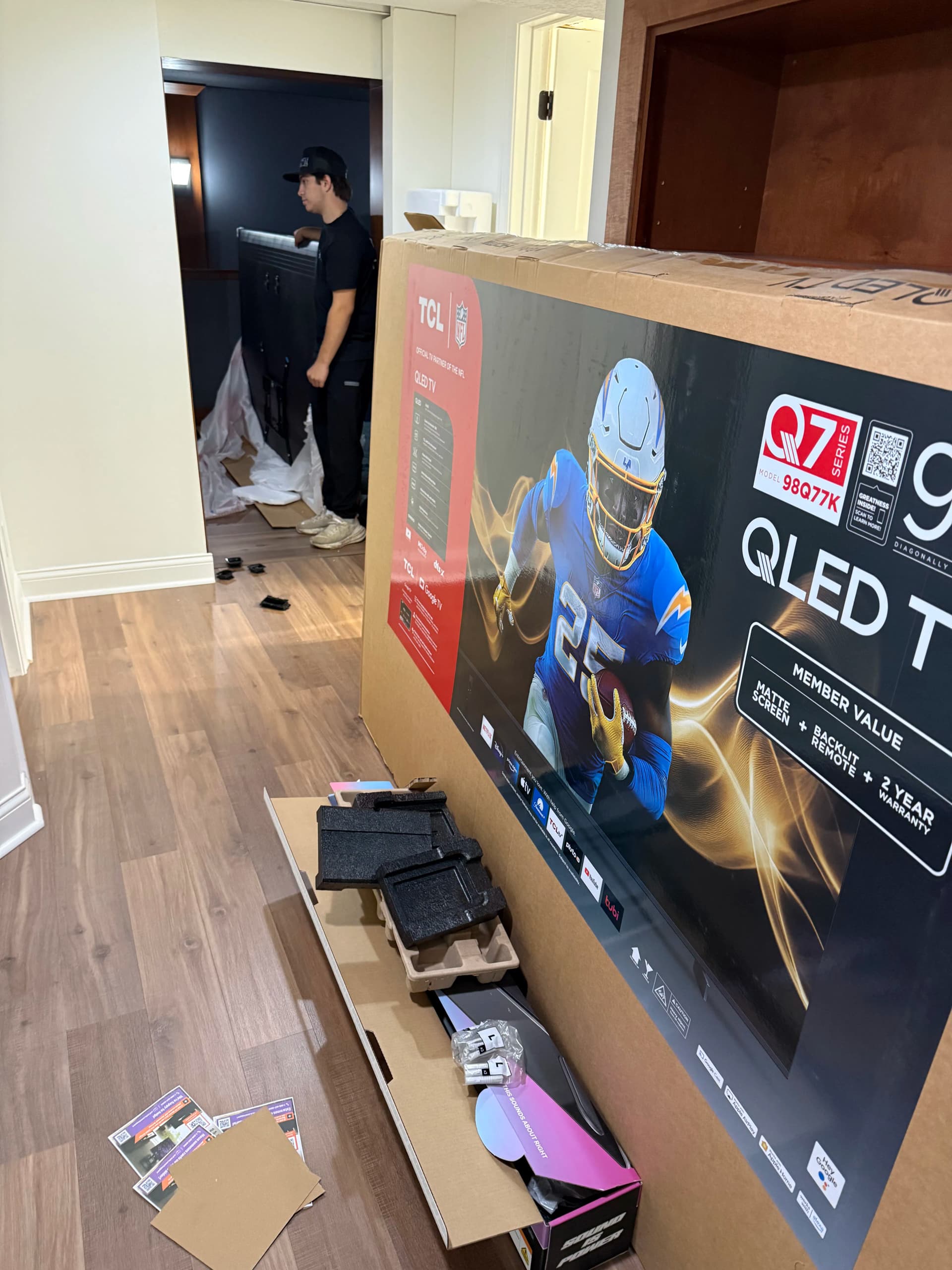 Gallery photos for Multi-Room TV and Sound Bar Install for an Ames Airbnb: Image #3