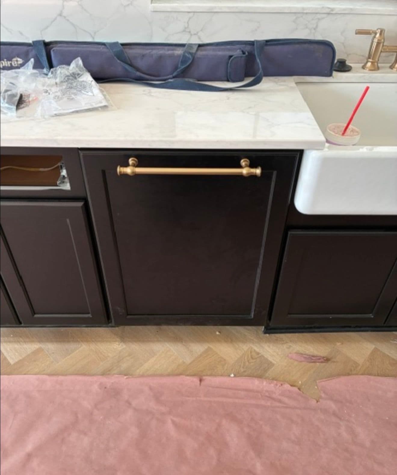 Gallery photos for Monogram Café Panel-Ready Appliance Install Almost Complete: Image #2
