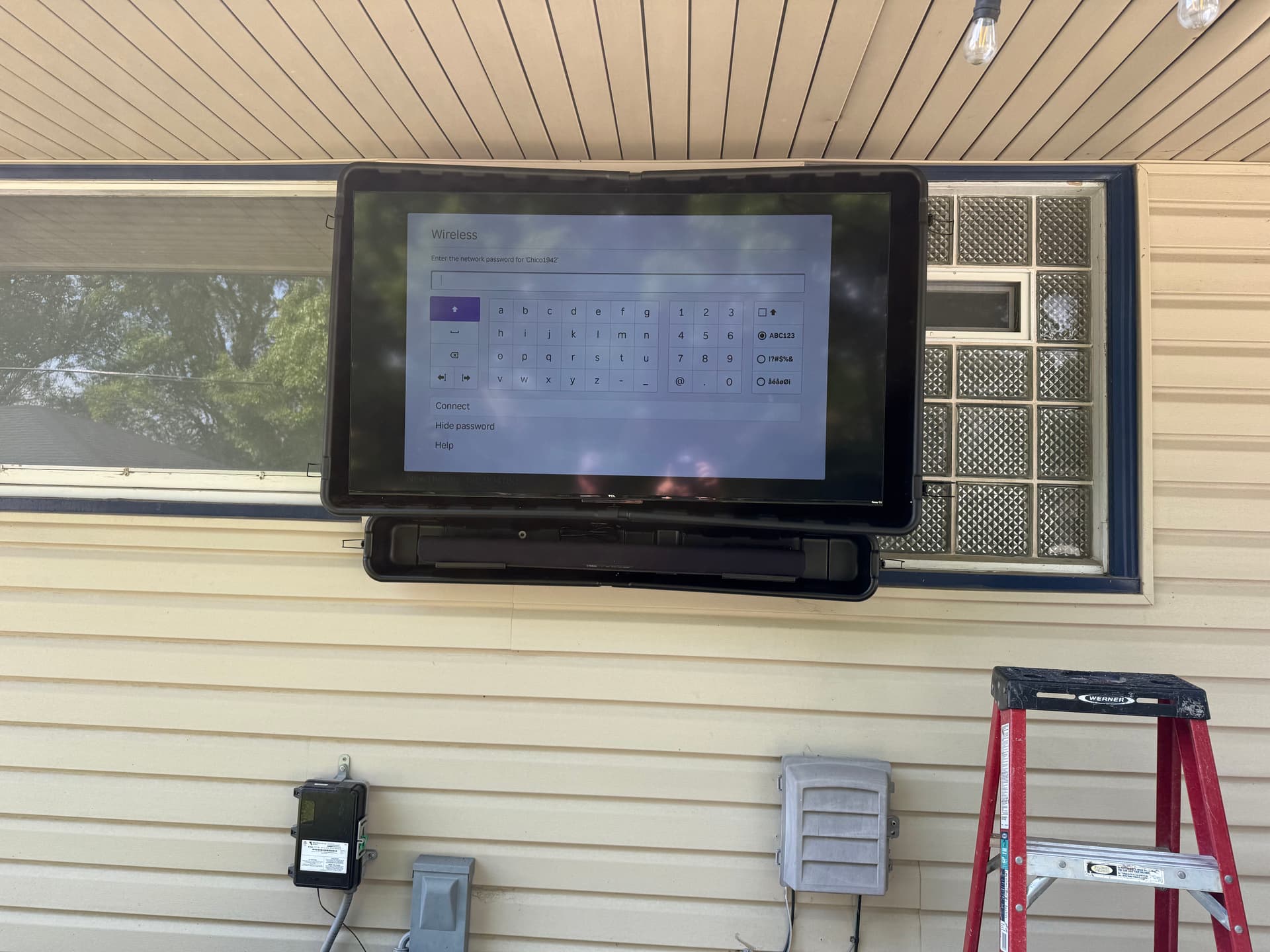 Gallery photos for Outdoor TV and Sound Bar Mounting Done Right in Des Moines: Image #1