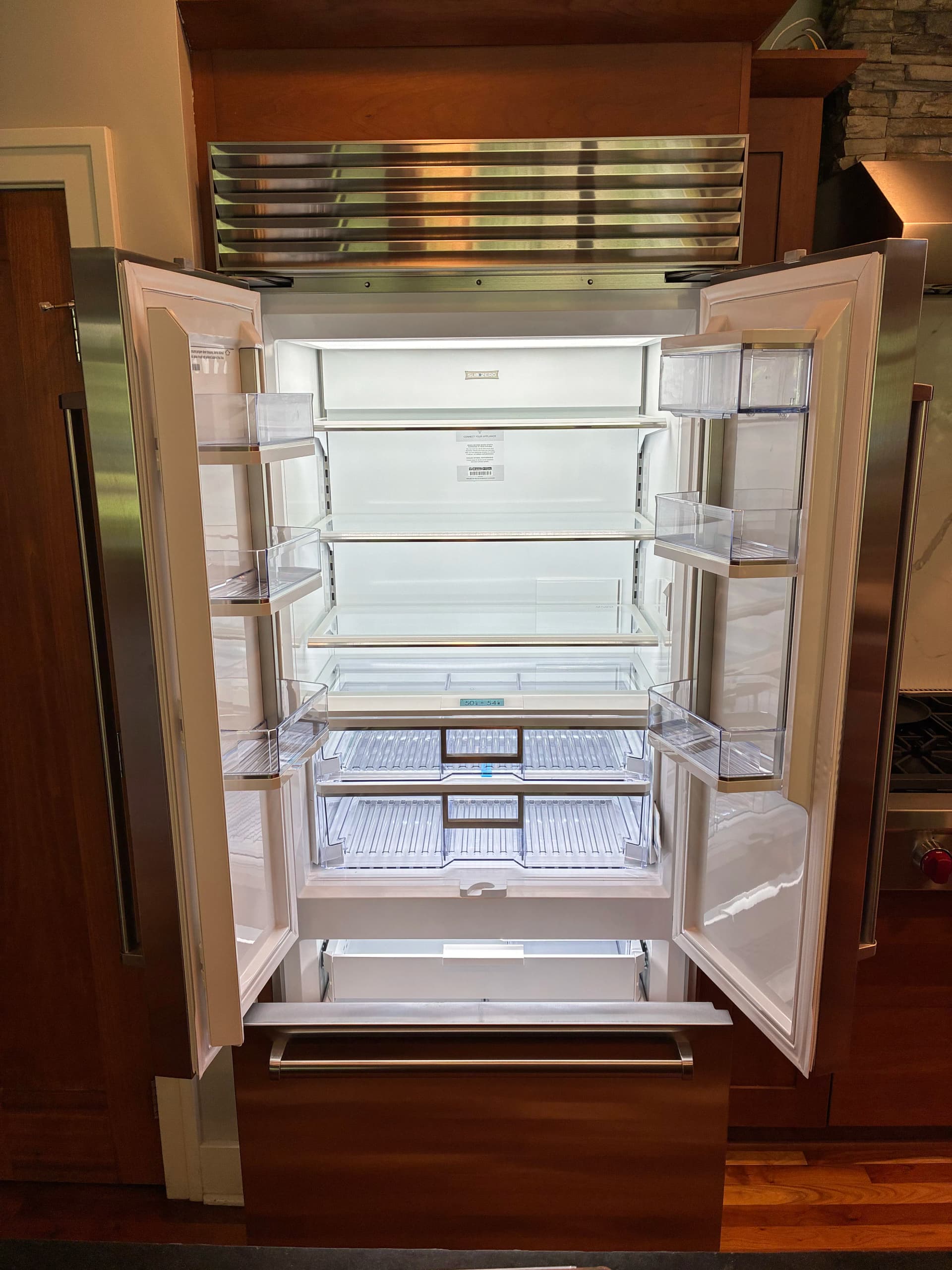 Gallery photos for Sub-Zero Refrigerator and Cove Dishwasher Installation Done Right: Image #1