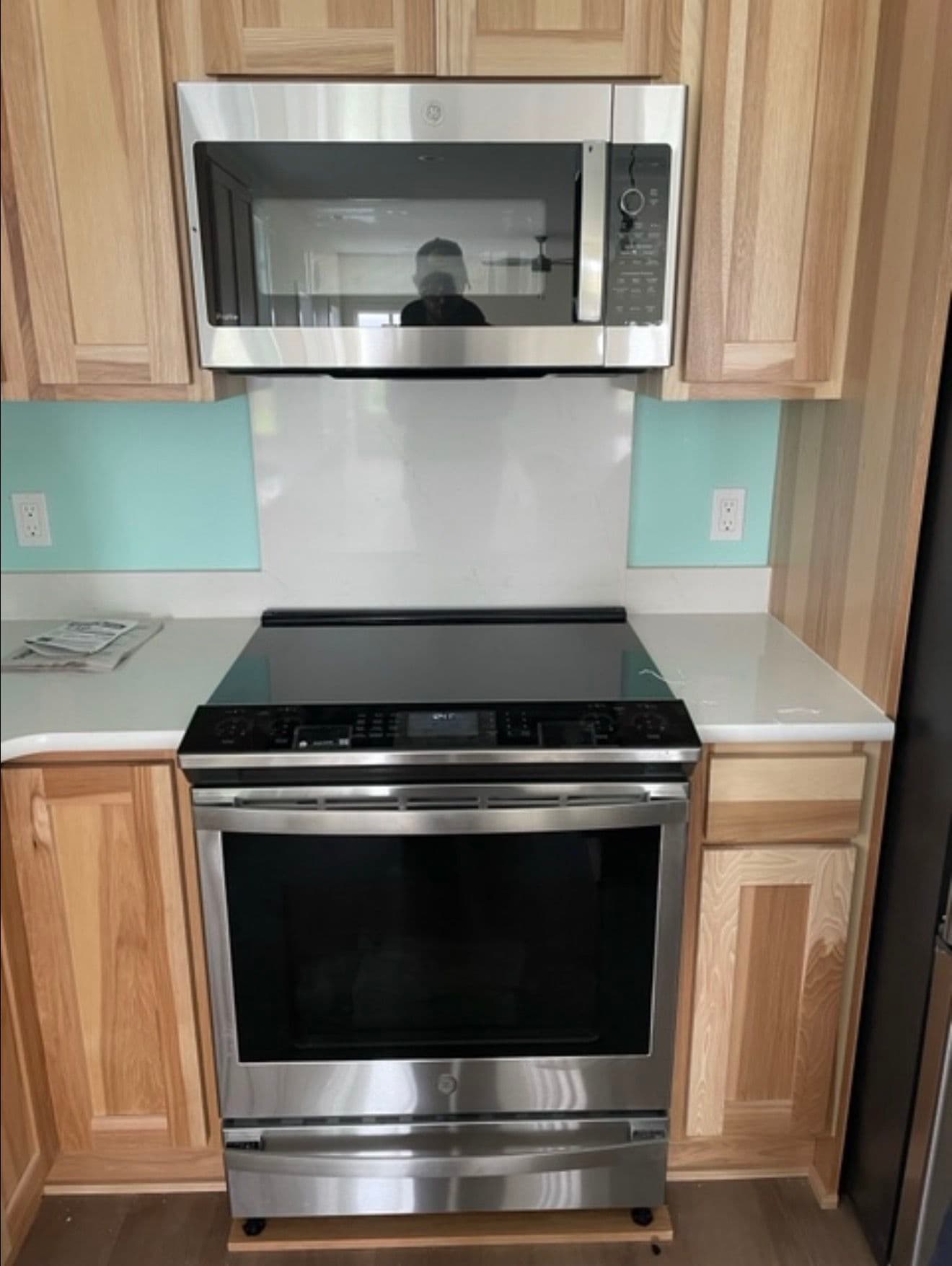 Full GE Profile Appliance Install for KNV Homes Remodel image