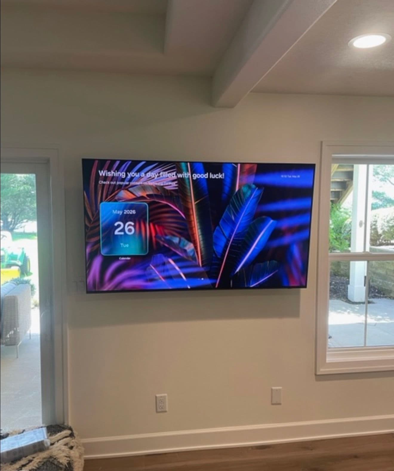 Dual 65" TV Mounting Done Right in Waukee image