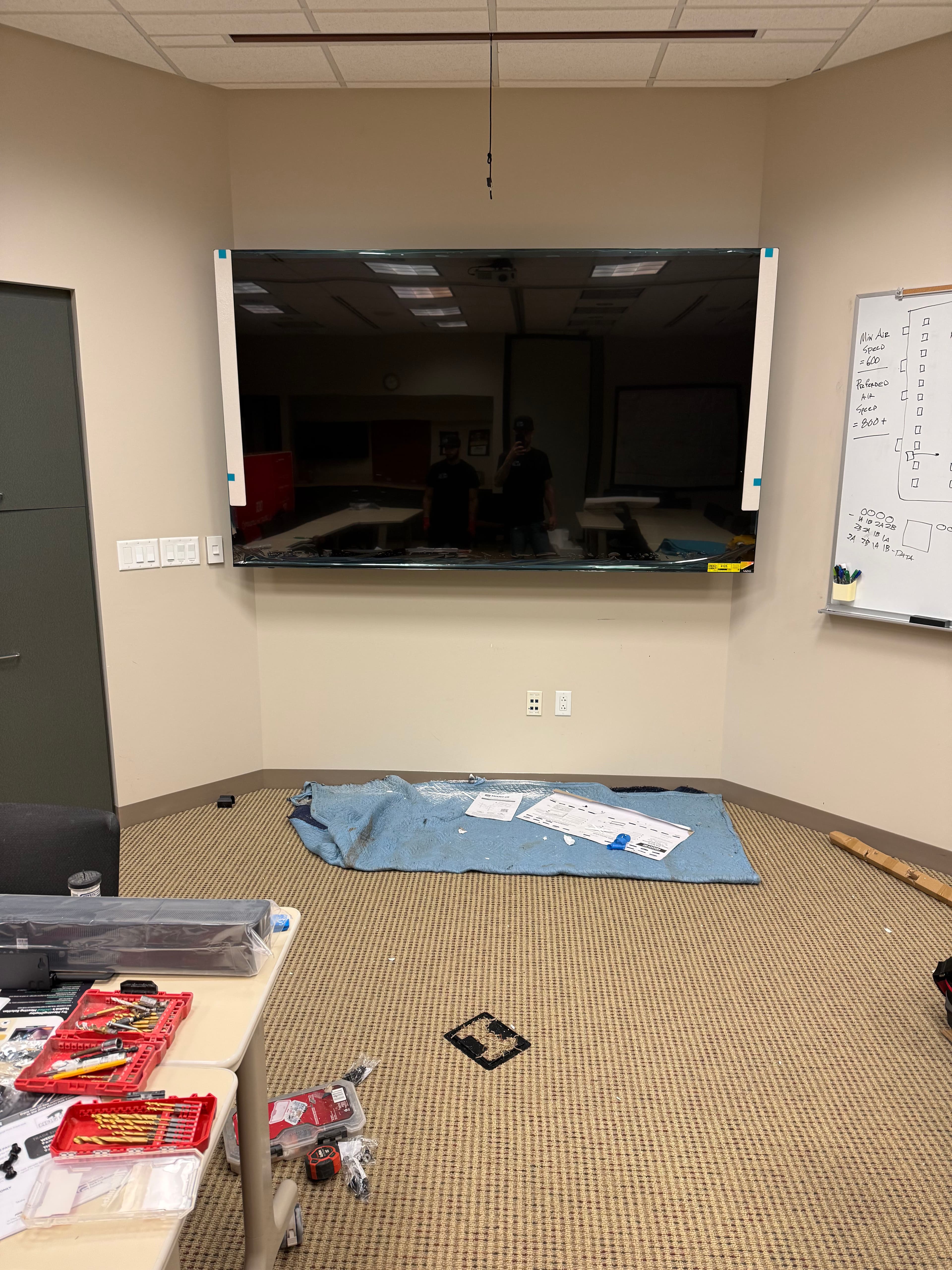 Project 100-Inch Vizio Mounted in an Ames Conference Room image