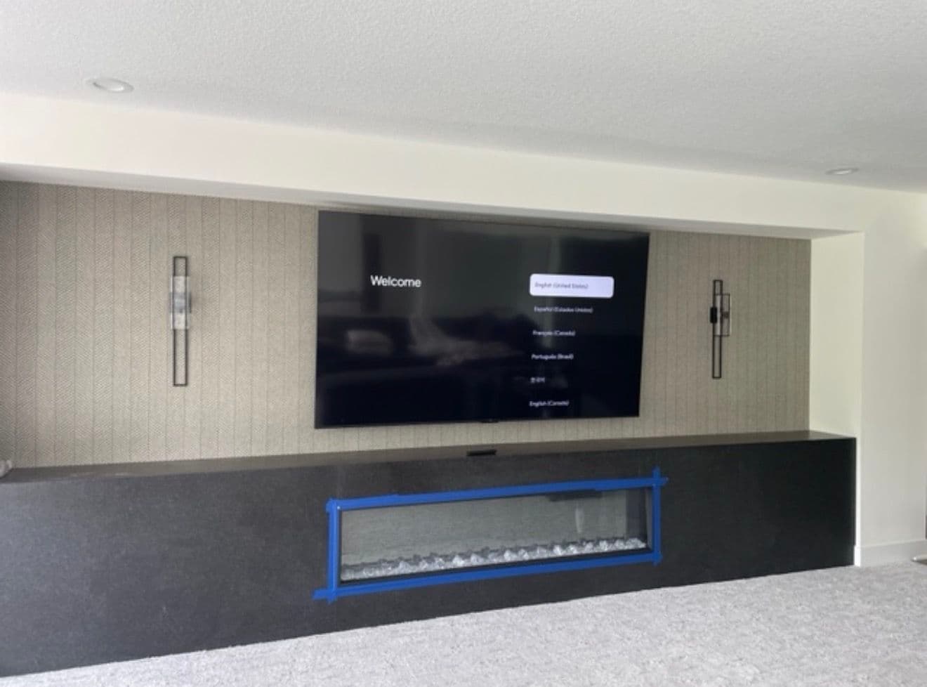 Gallery photos for Multiple TV Installs Done Right in Johnston: Image #2
