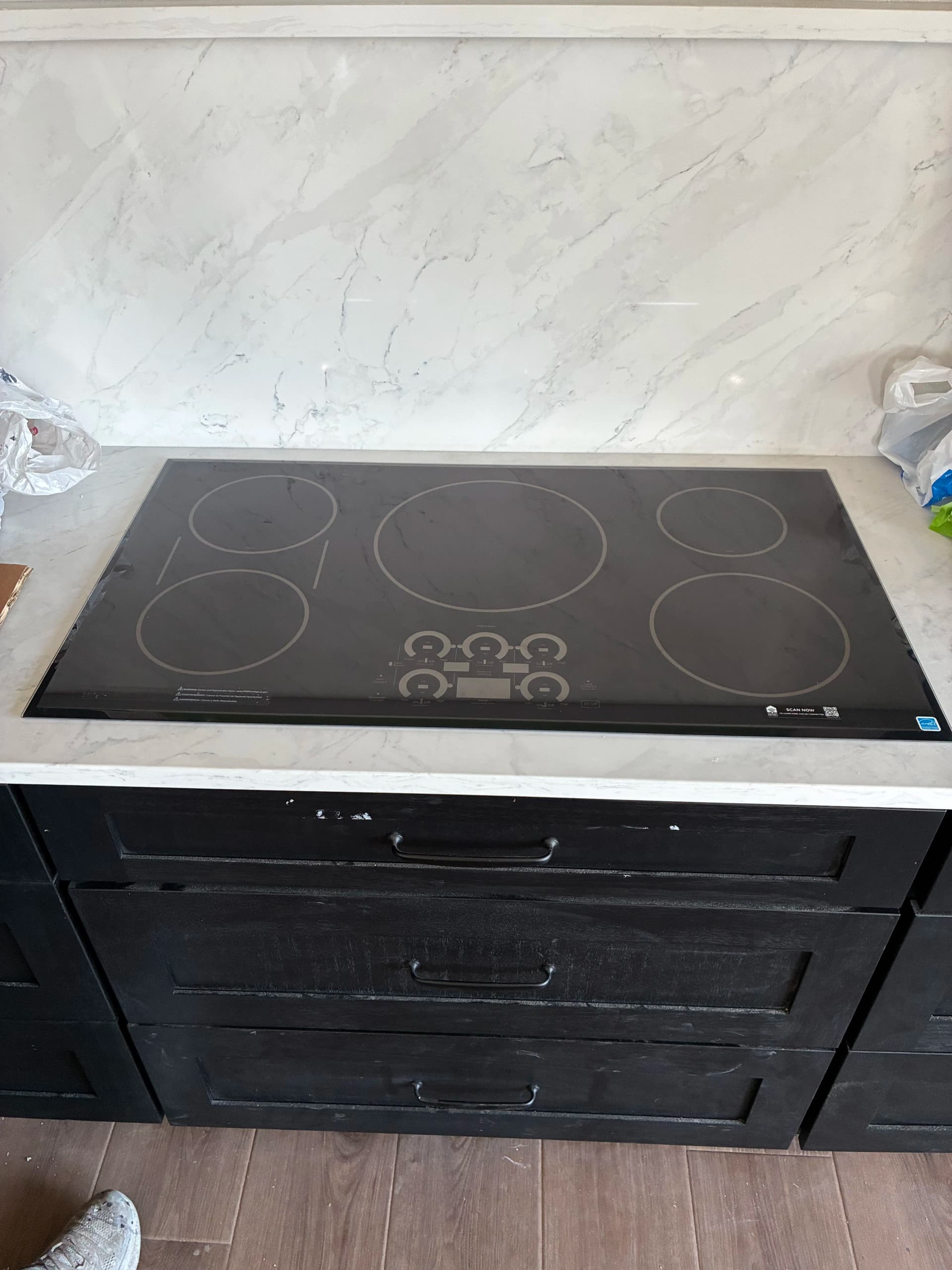 Full Home Show House Appliance Install with GE Café Matte Black image