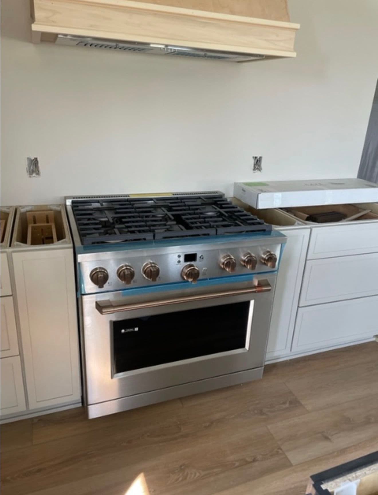 Getting Appliances Set in a New Construction Kitchen Build image