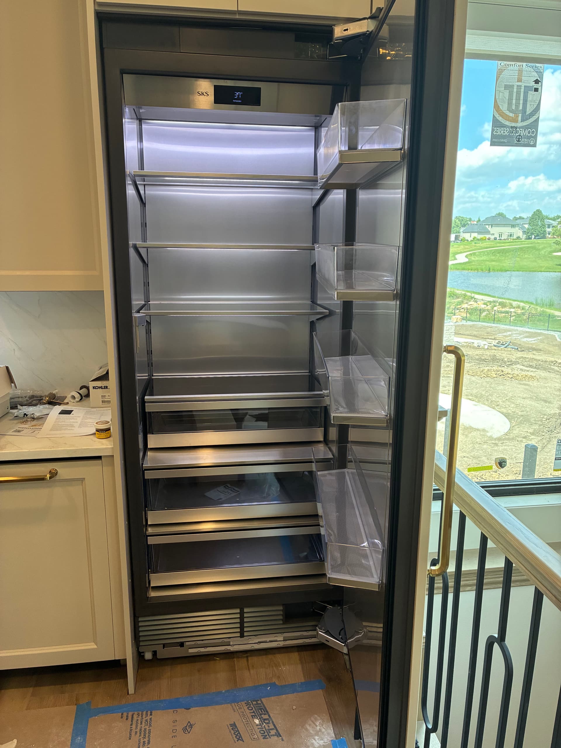 Home Show Kitchen Full Built-In Appliance Suite Nearly Complete image