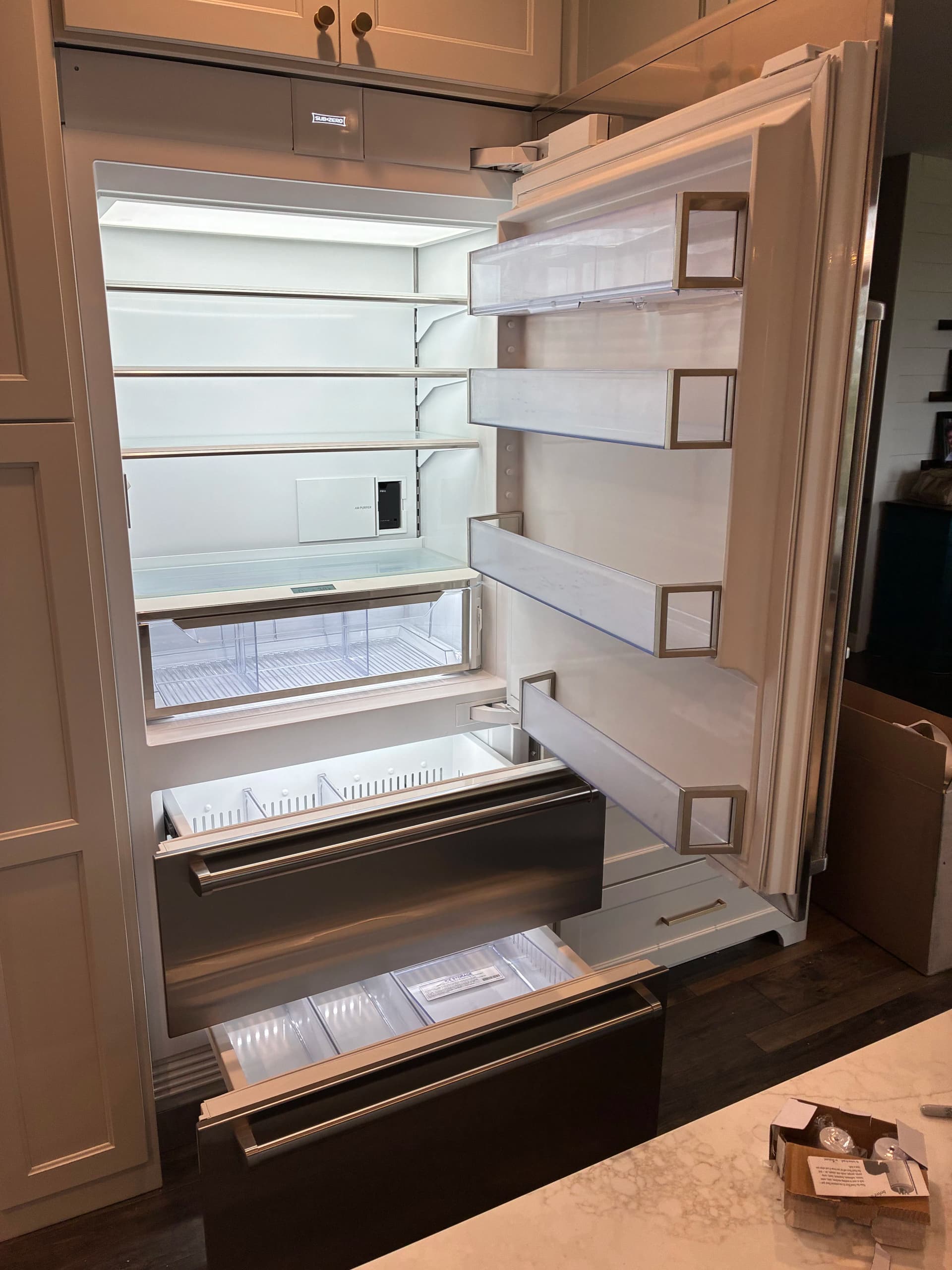 Gallery photos for Full Sub-Zero and Wolf Kitchen Appliance Install in Pella: Image #5