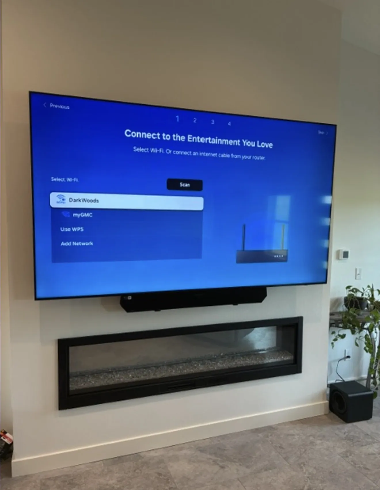 Project 98-Inch TV and Soundbar Mounting in Carlisle image