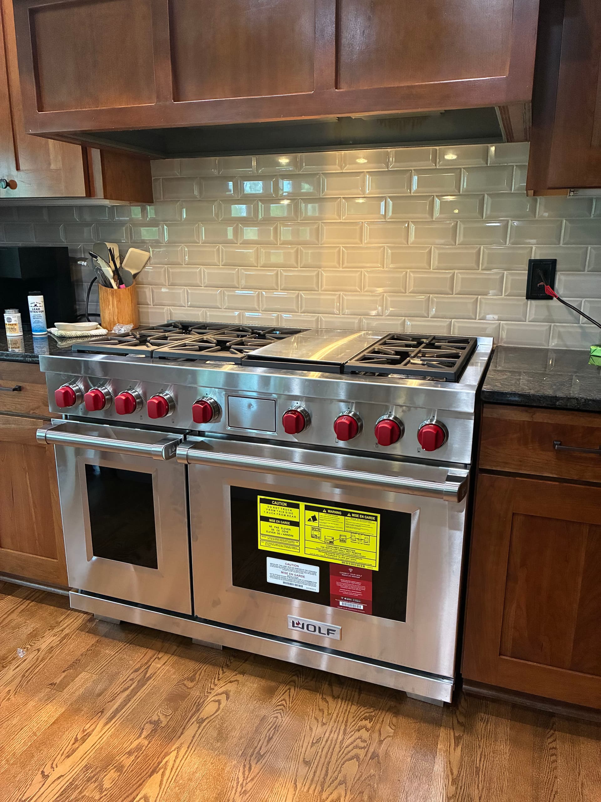Gallery photos for Wolf Gas Range Installation Done Right: Image #1