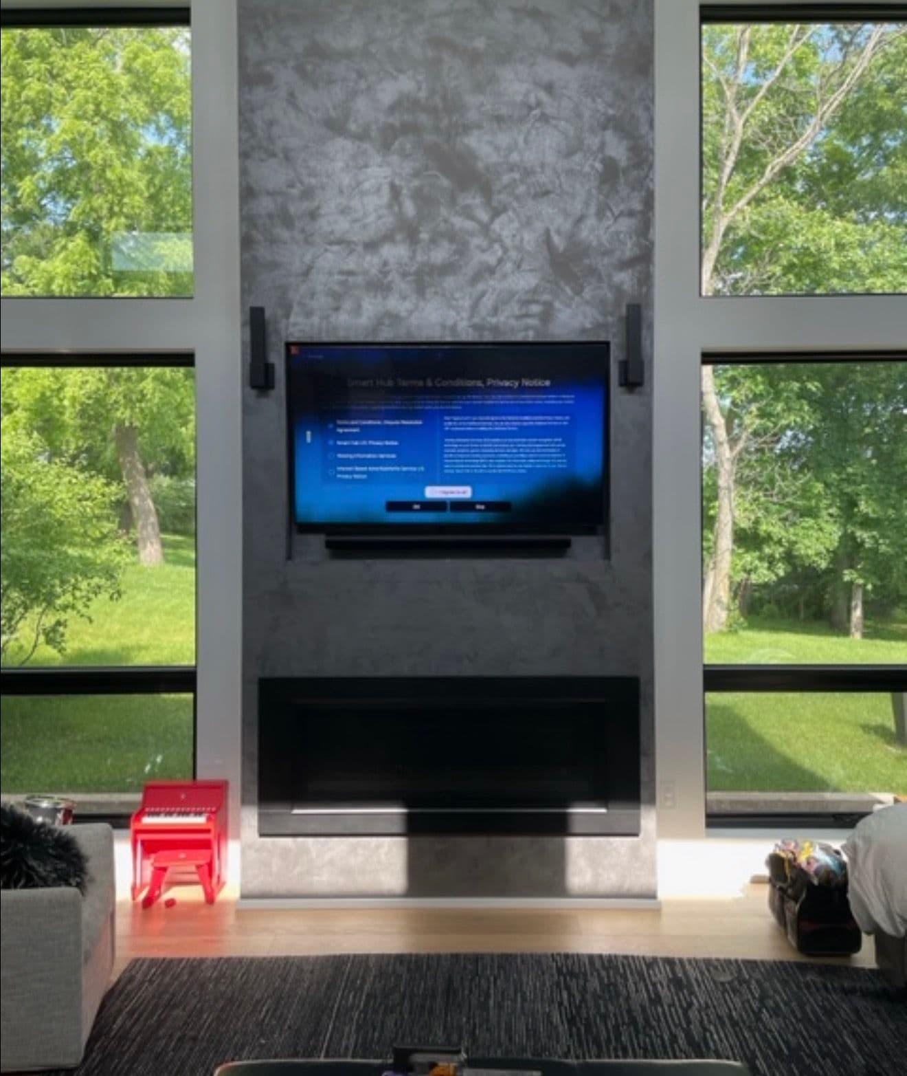 Project Clean TV Mount Above the Fireplace in West Des Moines image
