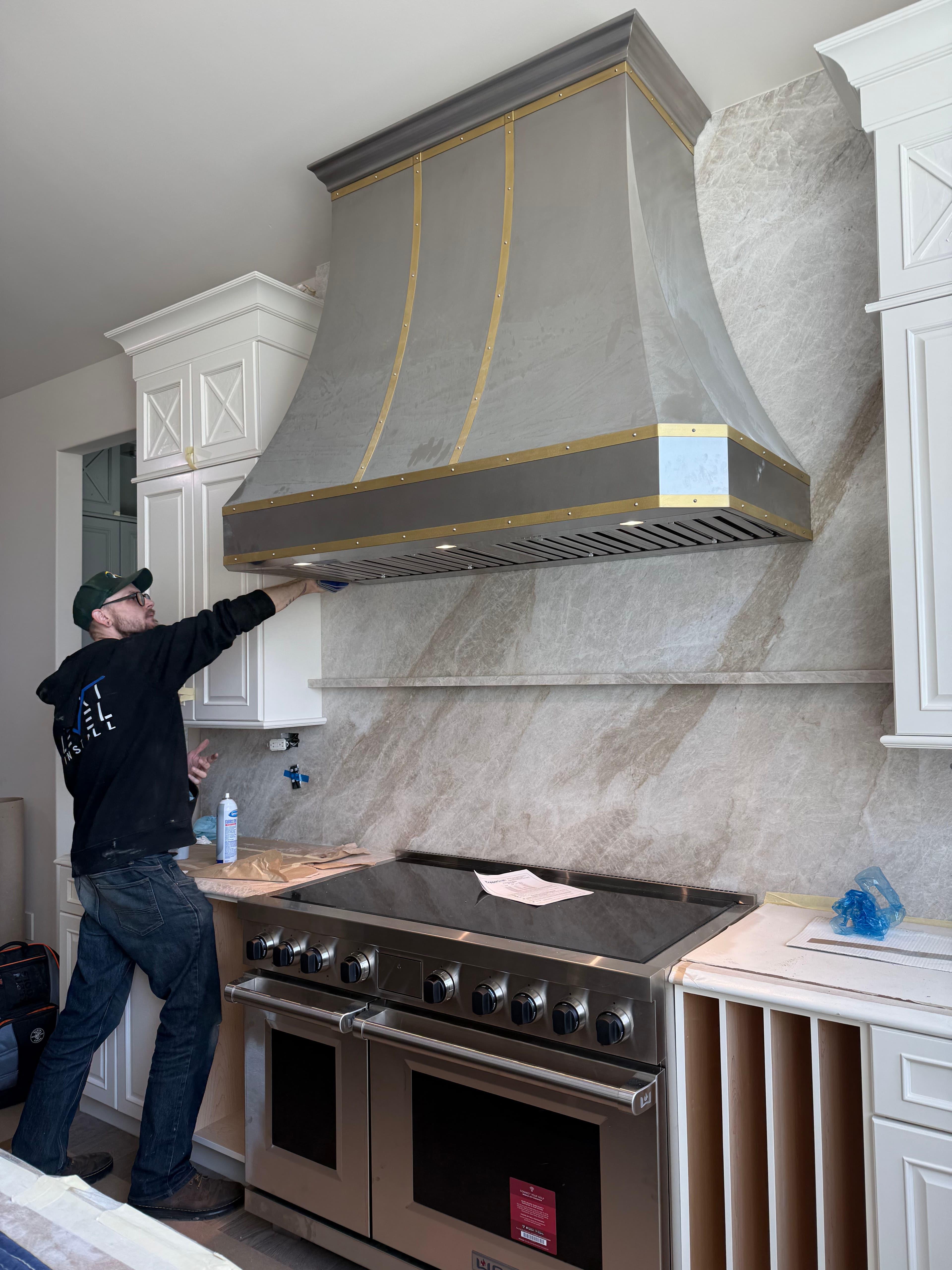 Project 48-Inch Wolf Range and 54-Inch Hood Installation Done Right image