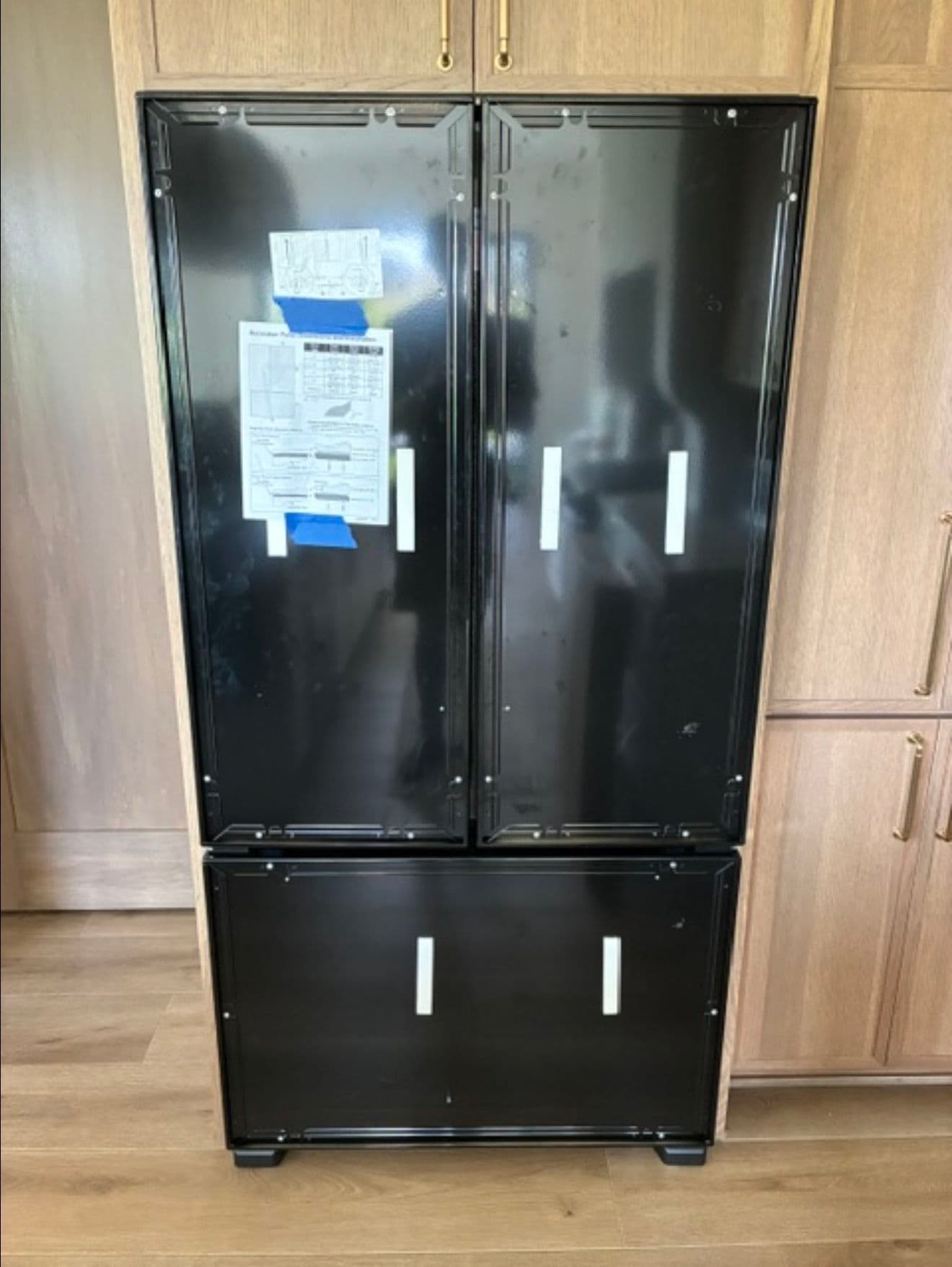 Panel-Ready Refrigerator Install With a Seamless Built-In Finish image