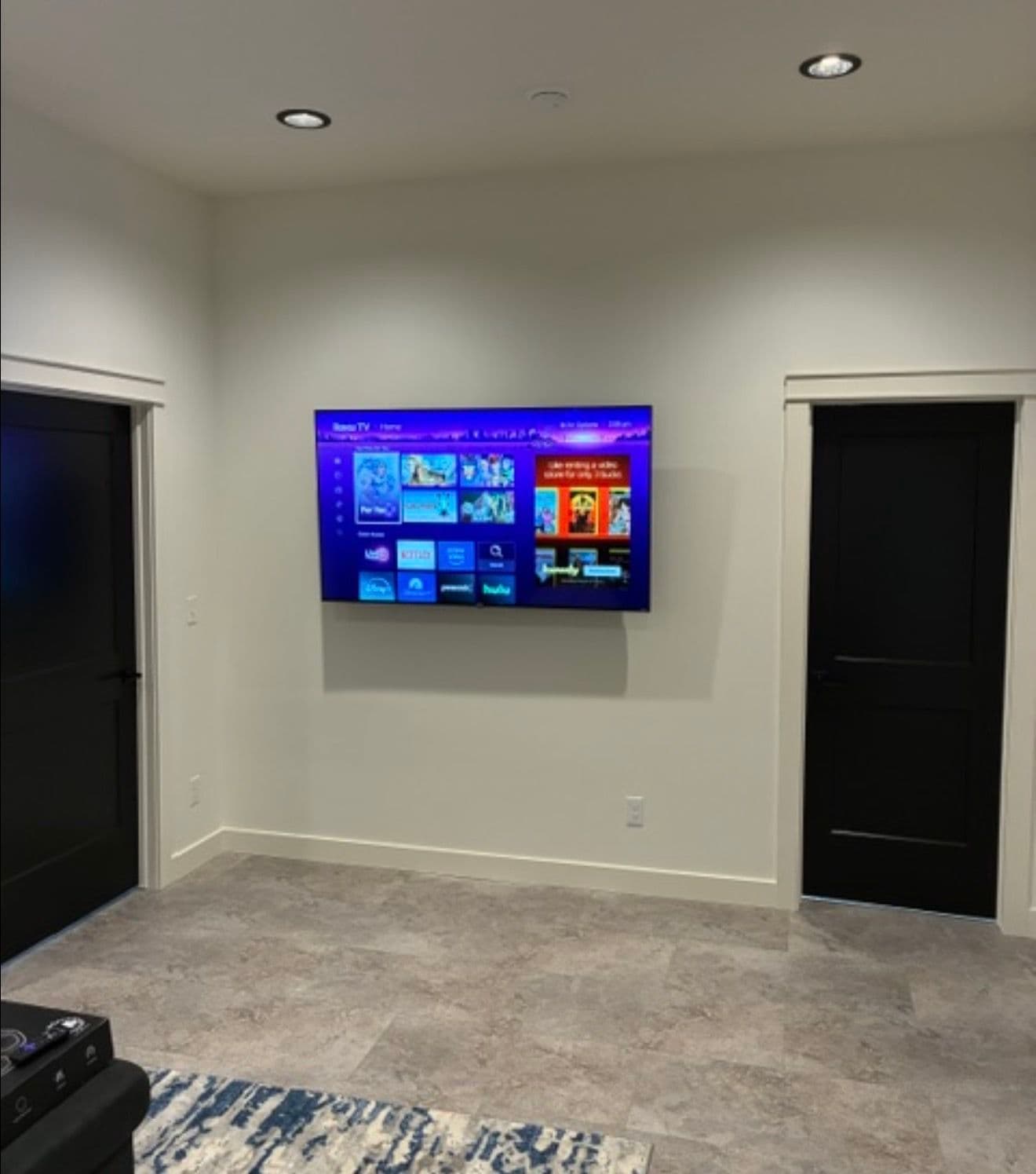 Gallery photos for 98-Inch TV and Soundbar Mounting in Carlisle: Image #1