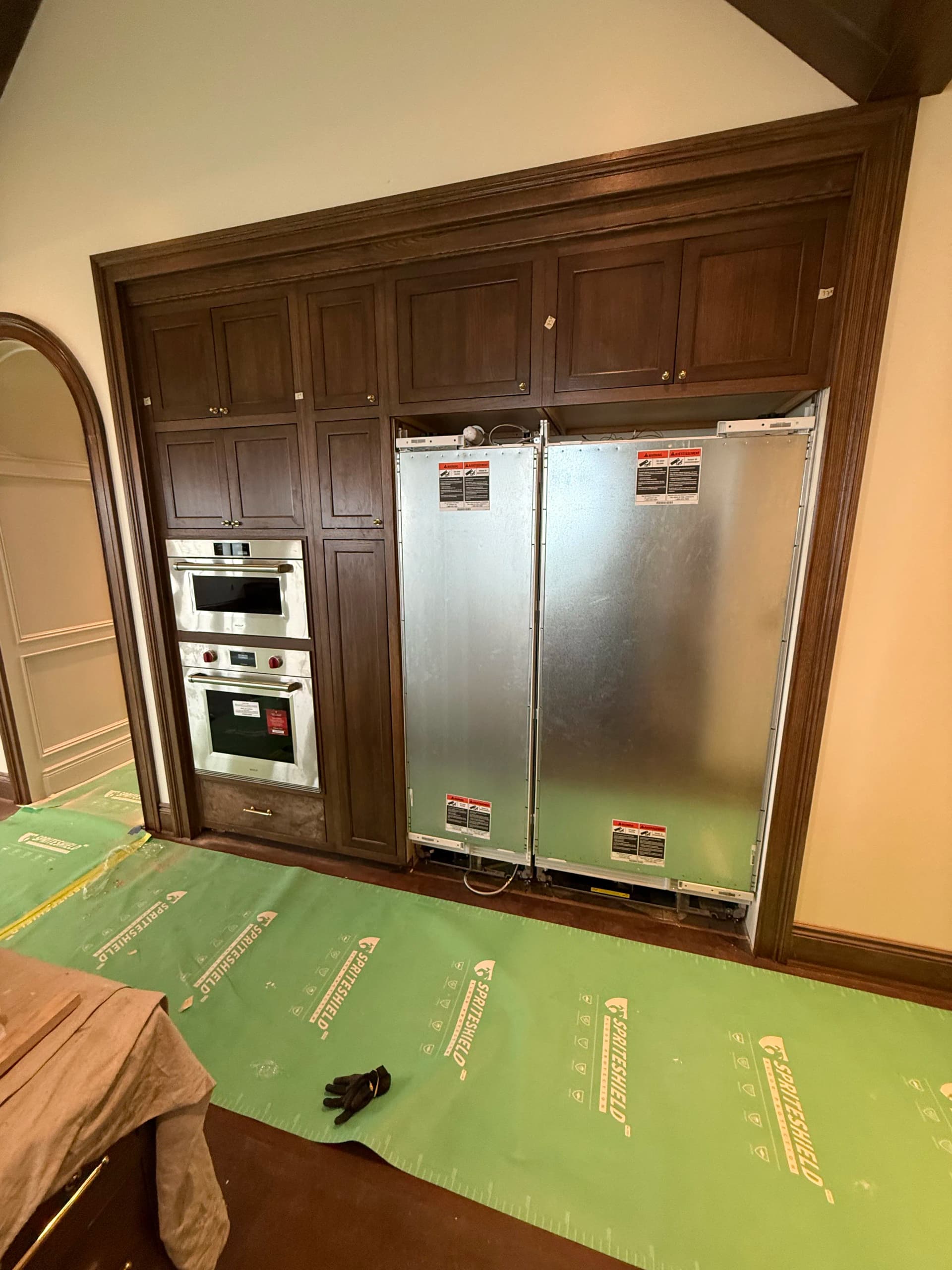 Gallery photos for Sub-Zero and Wolf Built-In Appliance Install Nearly Complete: Image #2