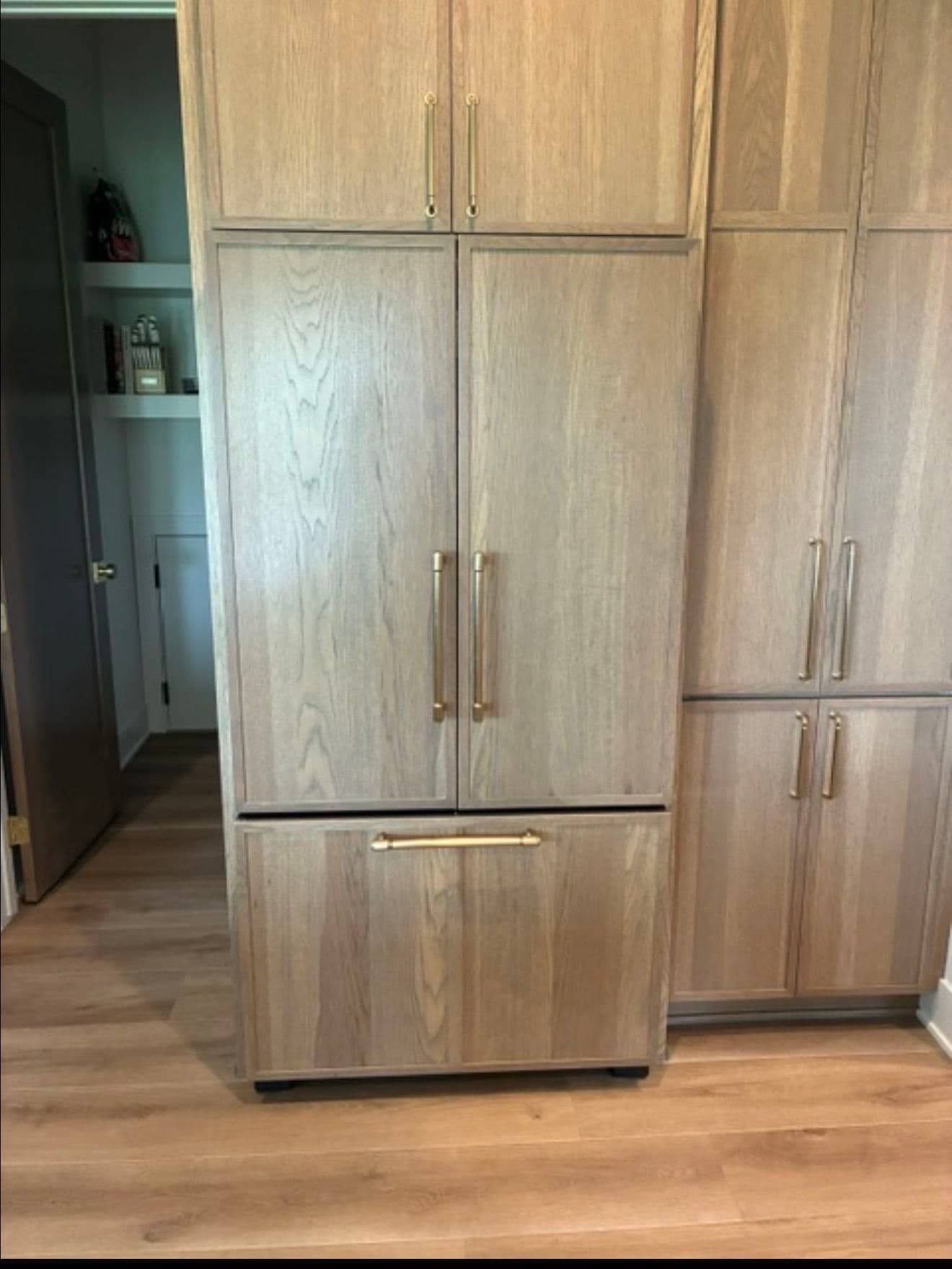 Gallery photos for Panel-Ready Refrigerator Install With a Seamless Built-In Finish: Image #1