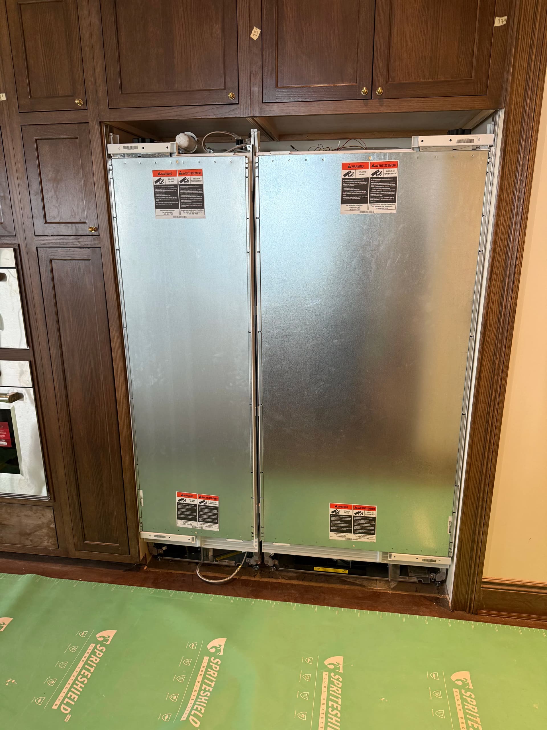 Gallery photos for Sub-Zero and Wolf Built-In Appliance Install Nearly Complete: Image #1