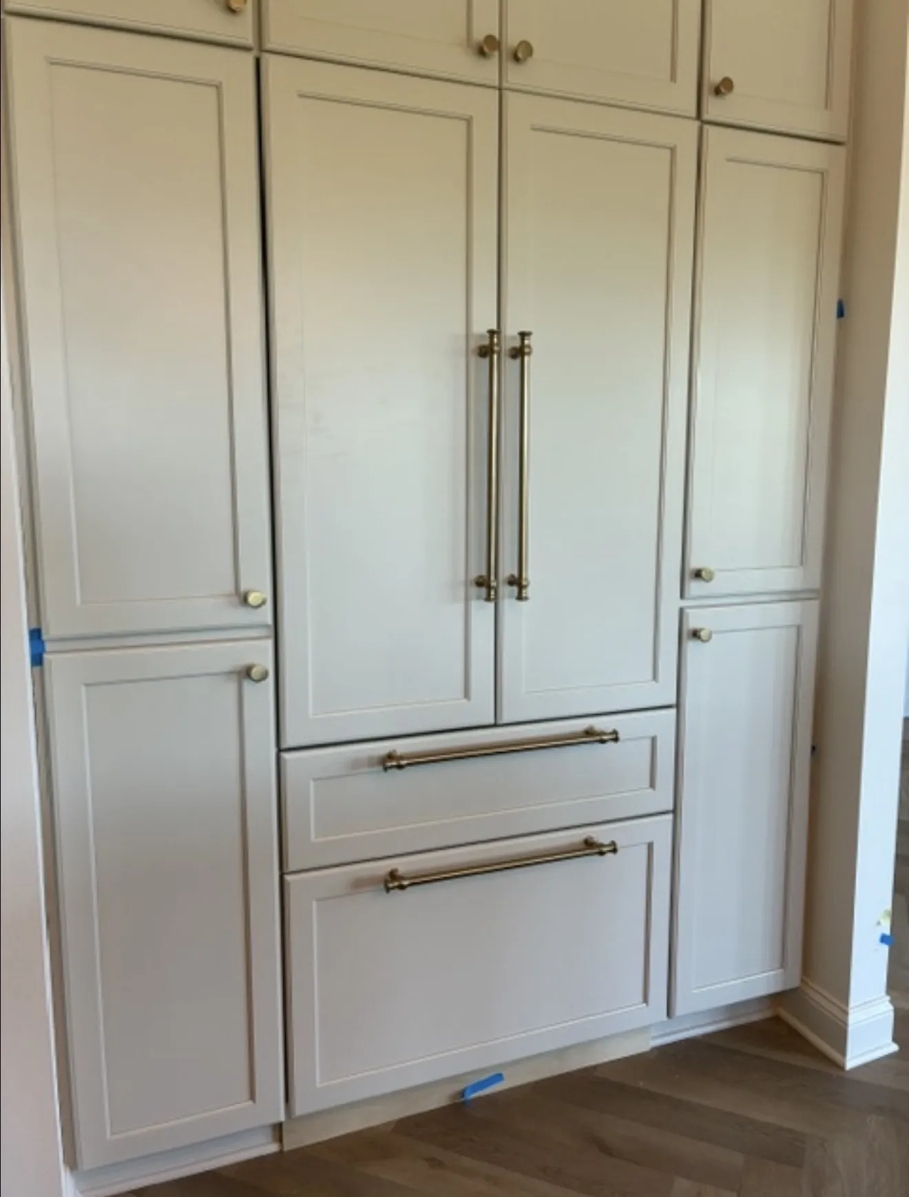 Gallery photos for Panel-Ready Monogram Refrigerator Install for a Norwalk Iowa Home Show: Image #1