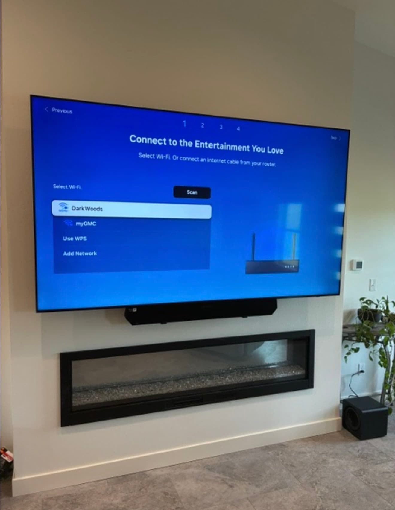 98-Inch TV and Soundbar Mounting in Carlisle image