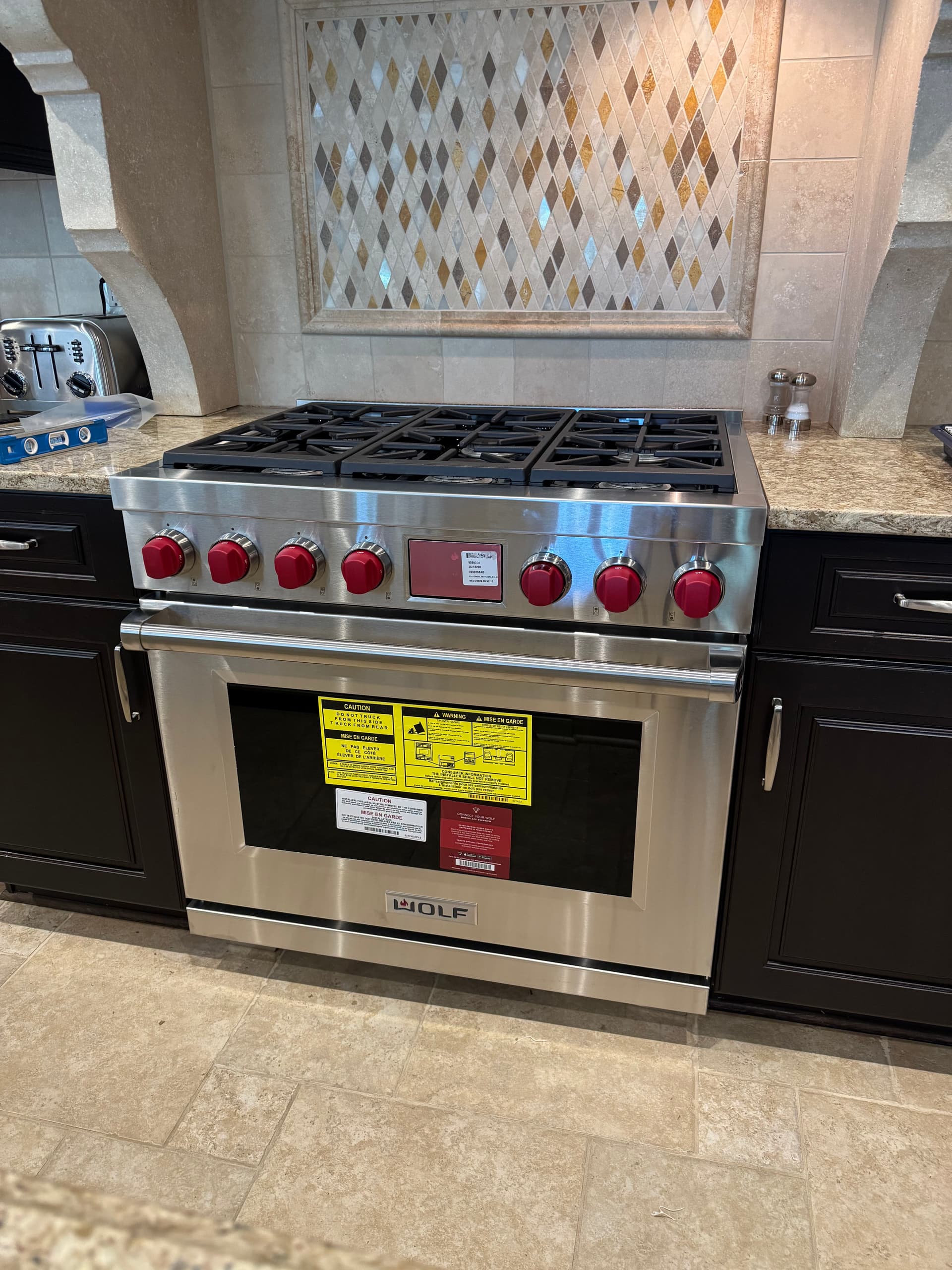 Sub-Zero and Wolf Kitchen Appliance Install in West DeMoss image