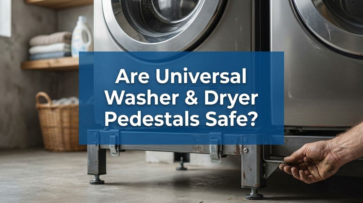 Are Universal Washer & Dryer Pedestals Safe? image